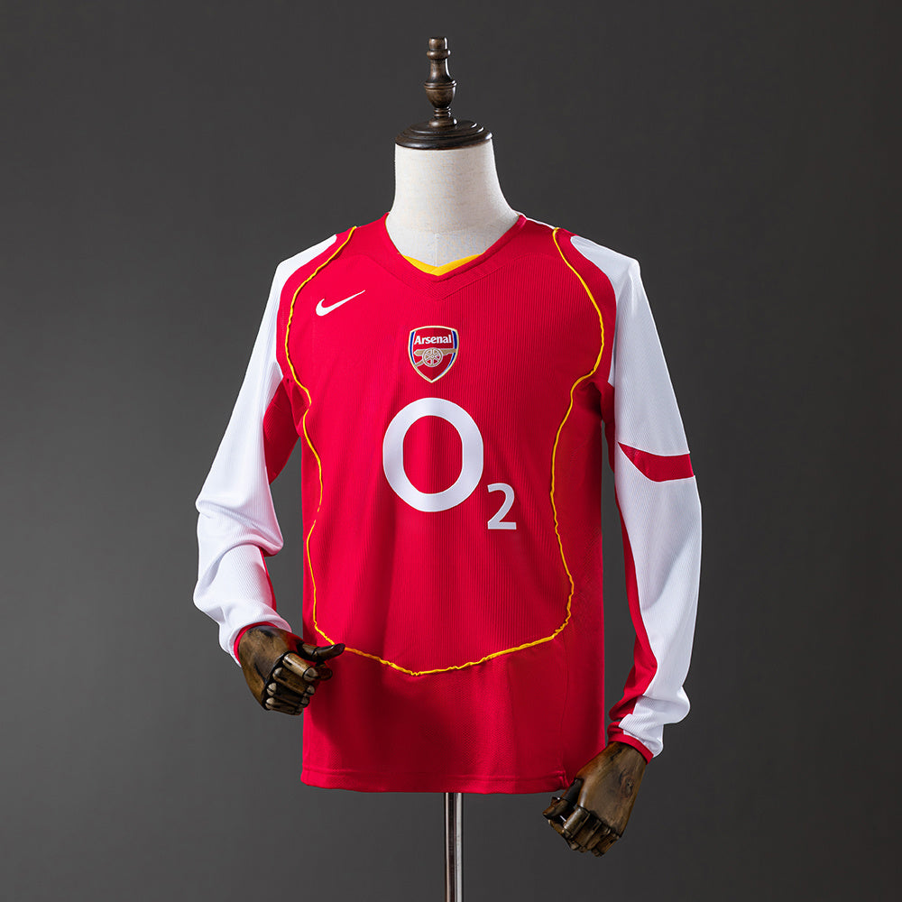 Arsenal 2004/05 Home Long Sleeve
